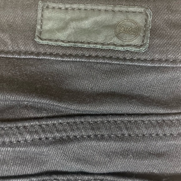 AG Adriano Goldschmied The Stevie Raw Edge Cuff in Black (C1) - Picture 10 of 11